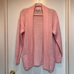 The Import Workshop vintage pink knit cardigan